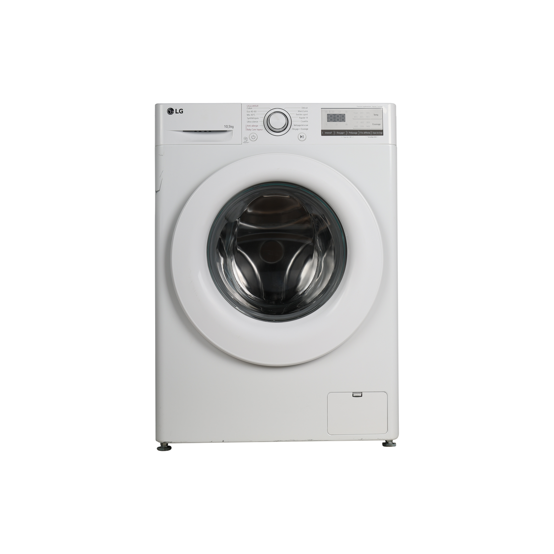 Lave-Linge Hublot 10.5 kg Reconditionné LG F14V13WHS : vue de face
