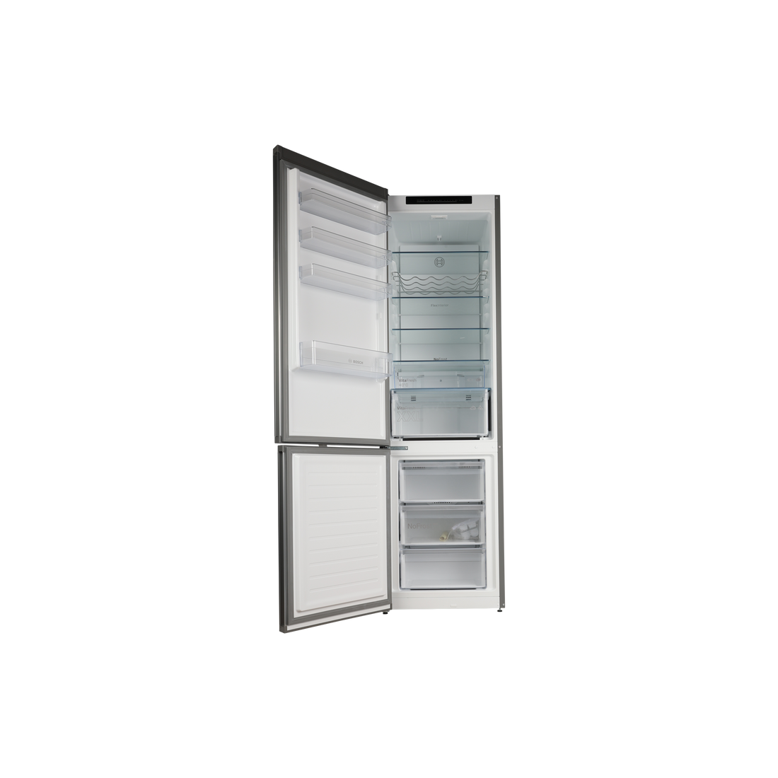 Réfrigérateur Avec Congélateur 363 L Reconditionné BOSCH KGN392LDF : vue de l'intérieur