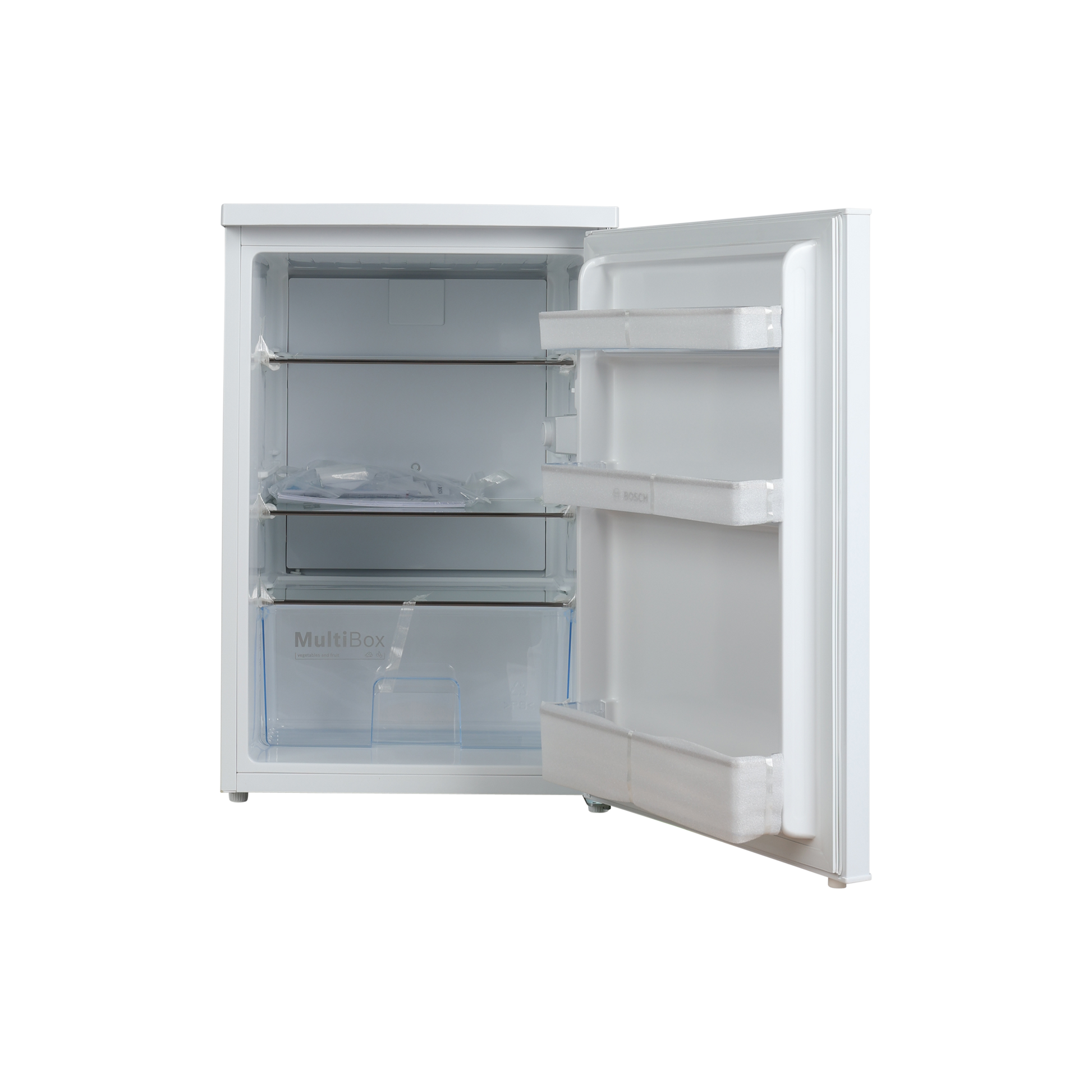 Réfrigérateur Compact 134 L Reconditionné BOSCH KTR15NWEA : vue de l'intérieur