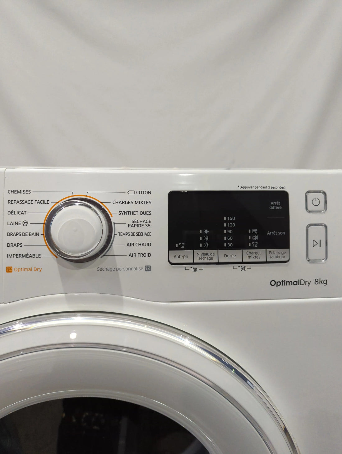 Seche-Linge Pompe À Chaleur 8 kg Reconditionné SAMSUNG DV80M50101W