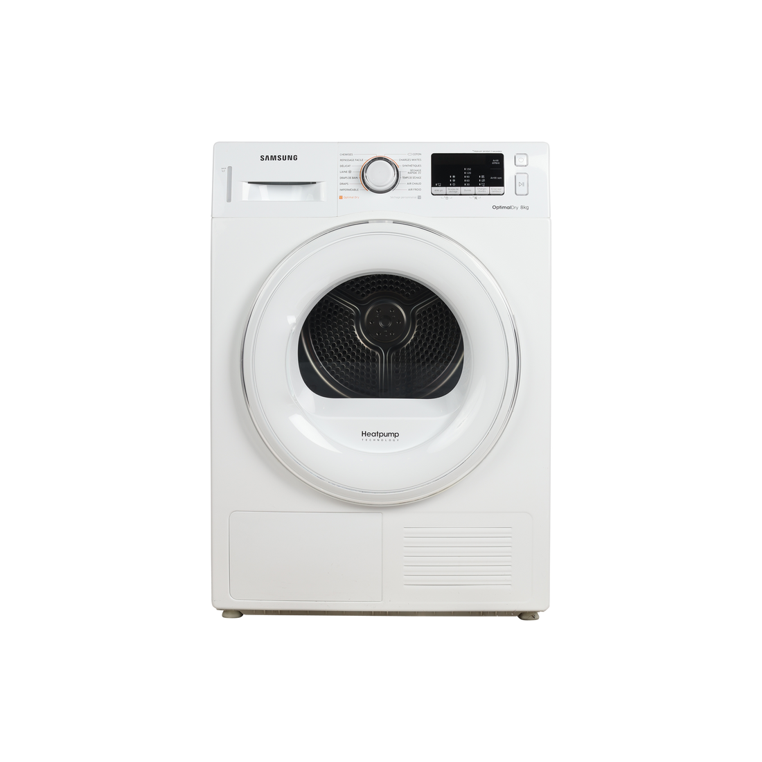 Seche-Linge Pompe À Chaleur 8 kg Reconditionné SAMSUNG DV80M50101W : vue de face