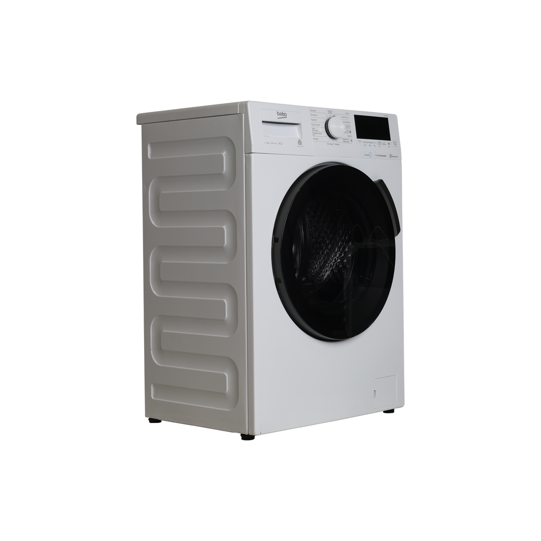 Lave-Linge Hublot 7 kg Reconditionné BEKO WTS7200W : vue du côté gauche