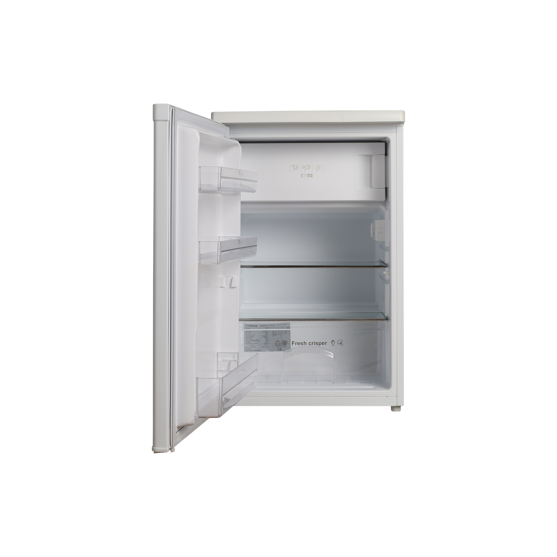 Réfrigérateur Compact 109 L Reconditionné THOMSON THTTR9WH : vue de l'intérieur