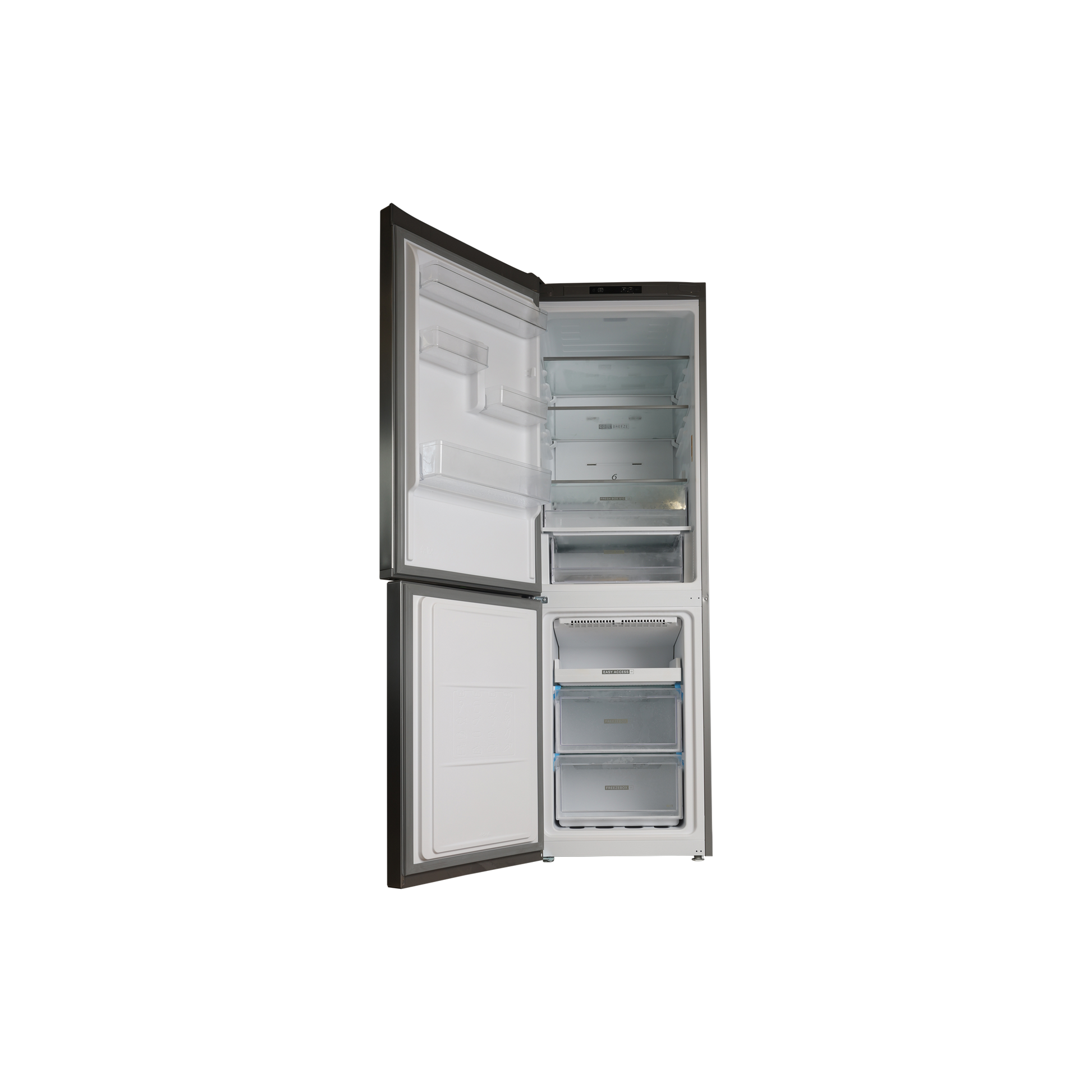 Réfrigérateur Avec Congélateur 335 L Reconditionné WHIRLPOOL W7X 82I OX : vue de l'intérieur