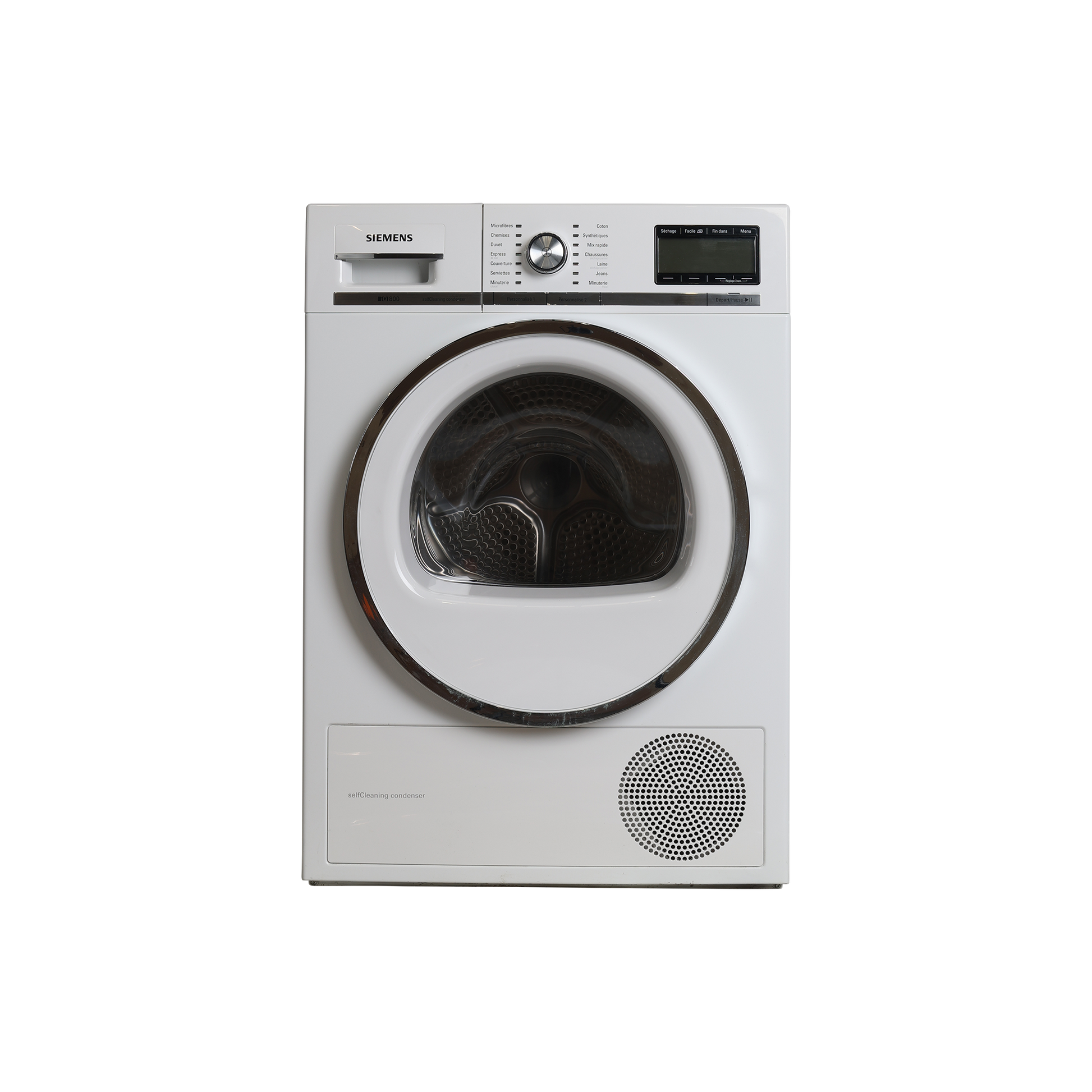 Seche-Linge Condensation 8 kg Reconditionné SIEMENS WT46Y780FF/05 : vue de face