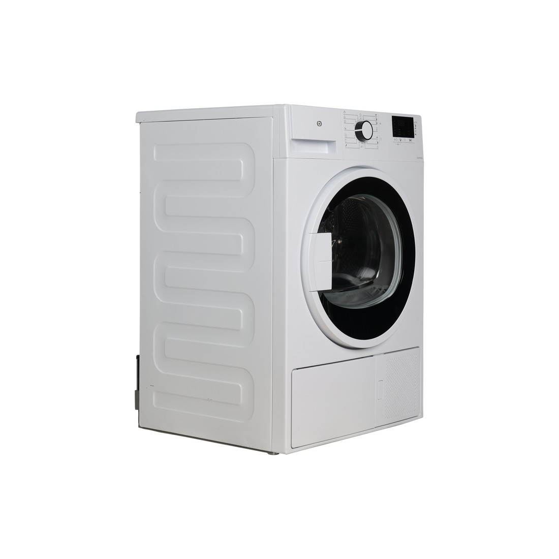 Seche-Linge Pompe À Chaleur 8 kg Reconditionné ESSENTIEL B ESLHP8-2B : vue du côté gauche