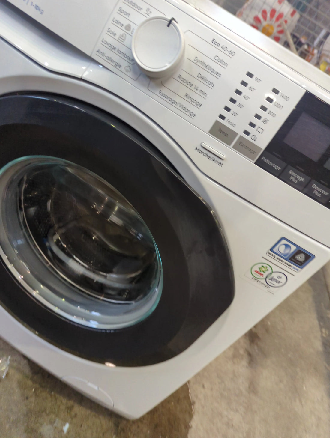 Lave-Linge Hublot 10 kg Reconditionné ELECTROLUX EW6F4142PA : détails