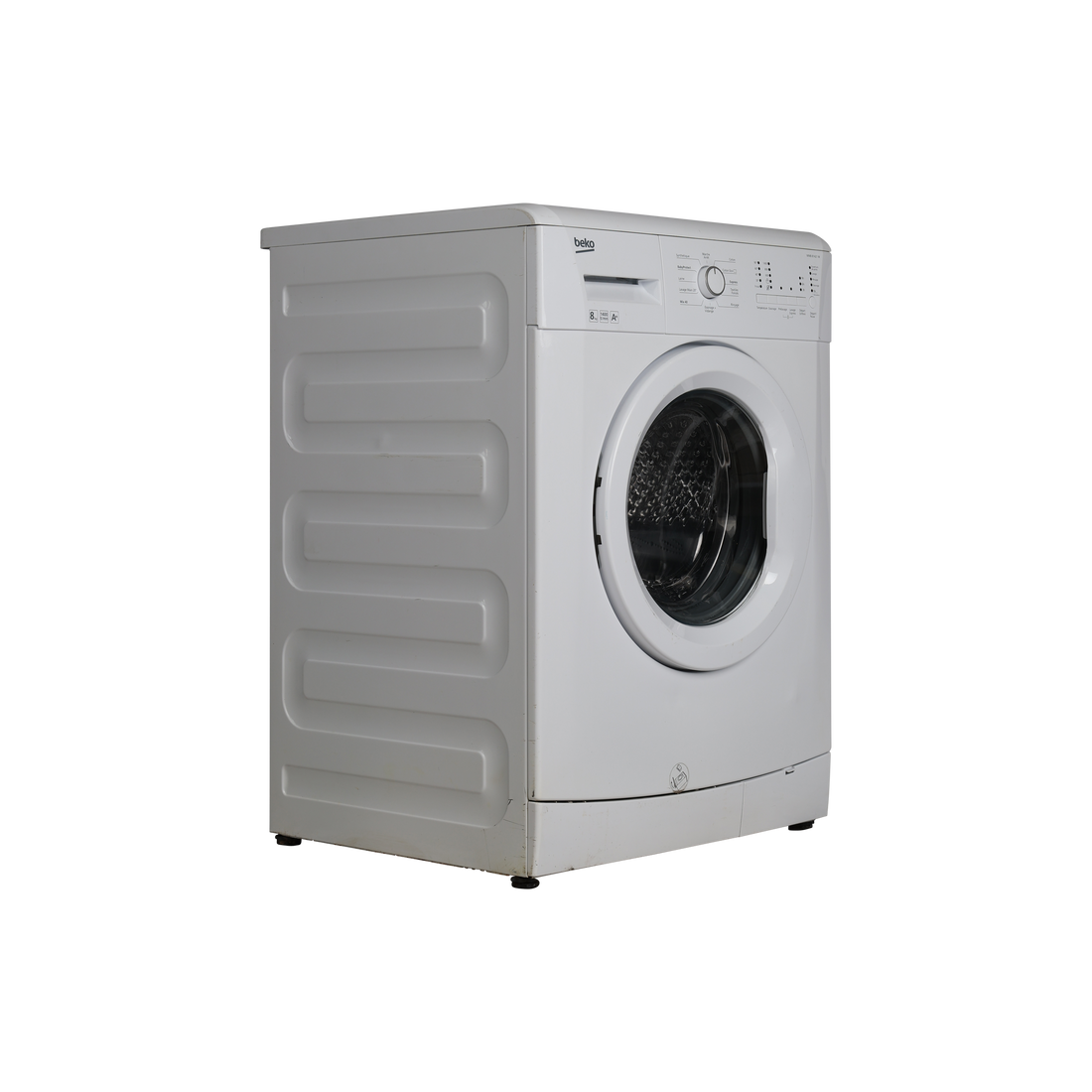 Lave-Linge Hublot 8 kg Reconditionné BEKO WMB81421M : vue du côté gauche