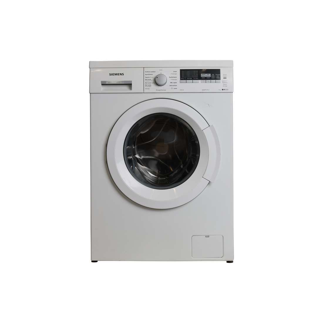 Lave-Linge Hublot 7 kg Reconditionné SIEMENS WM14Q461FF : vue de face