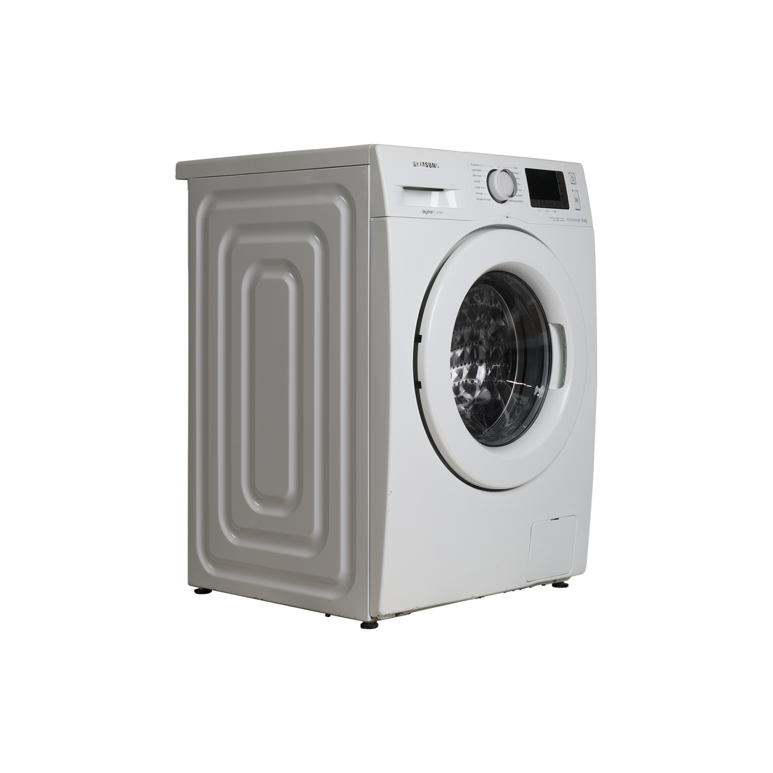 Lave-Linge Hublot 8 kg Reconditionné SAMSUNG WF80F5E3U4W : vue du côté gauche