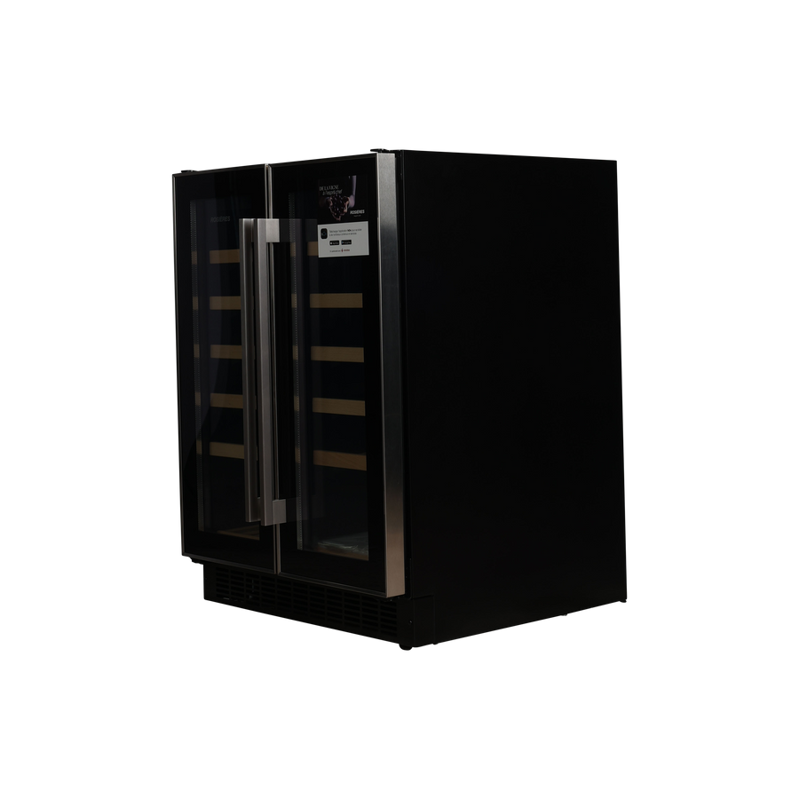 Cave À Vin De Conservation 38 Bouteilles Reconditionné ROSIERES RWCB 60D/N : vue de l'intérieur