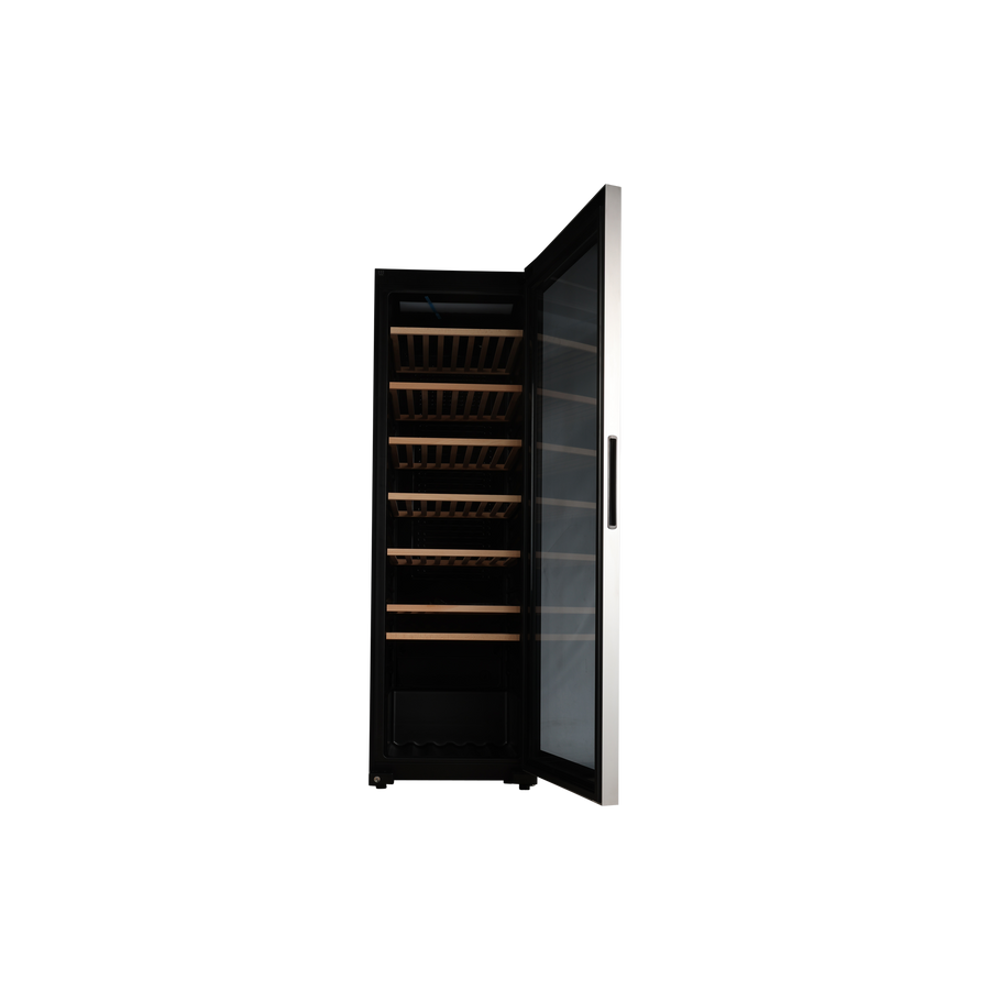 Cave À Vin De Vieillissement 188 Bouteilles Reconditionné HAIER HWS188GAE : vue de l'intérieur