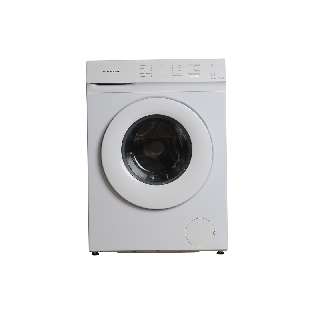 Lave-Linge Hublot 7 kg Reconditionné SCHNEIDER SCLLF7120 : vue de face