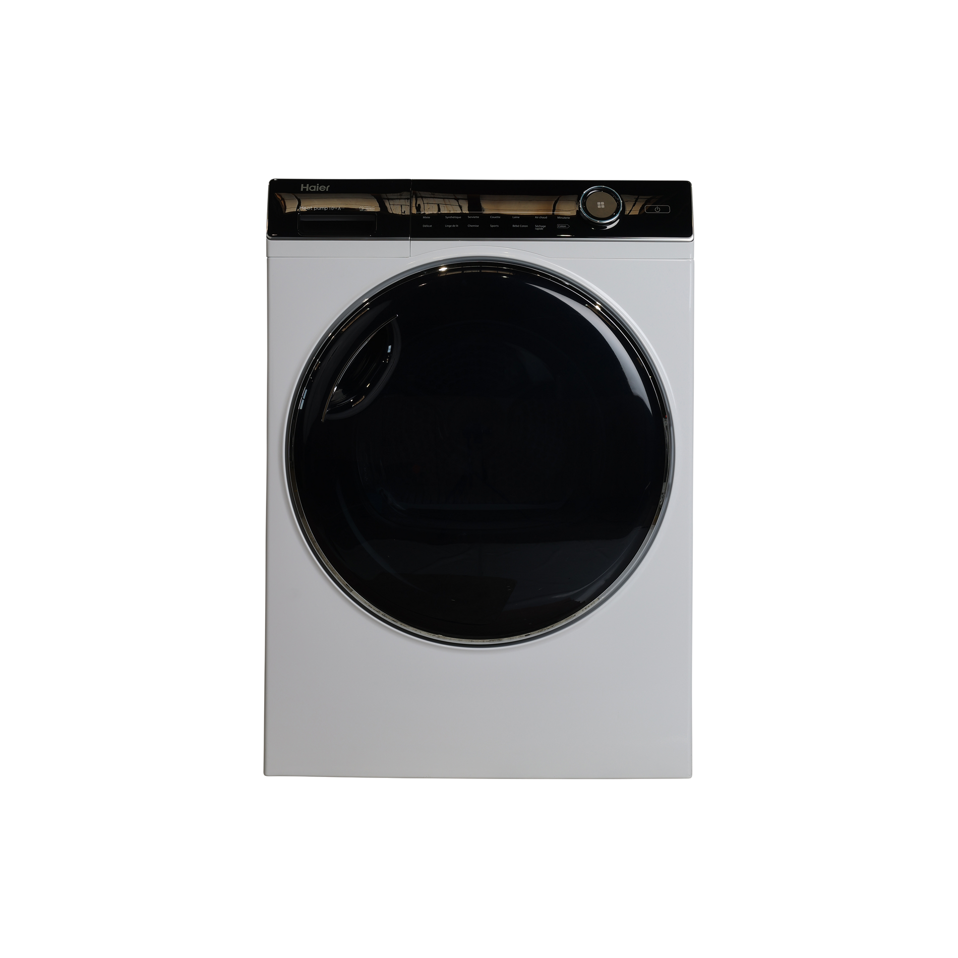 Seche-Linge Pompe À Chaleur 10 kg Reconditionné HAIER HD100-A2979-FR : vue de face