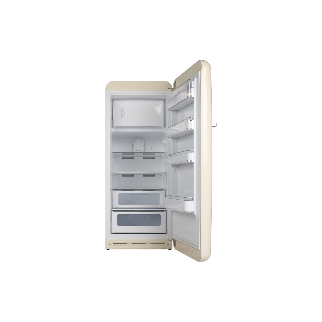 Réfrigérateur Avec Congélateur 270 L Reconditionné SMEG FAB28RCR5 : vue de l'intérieur