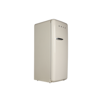 Réfrigérateur Avec Congélateur 270 L Reconditionné SMEG FAB28RCR5 : vue du côté gauche