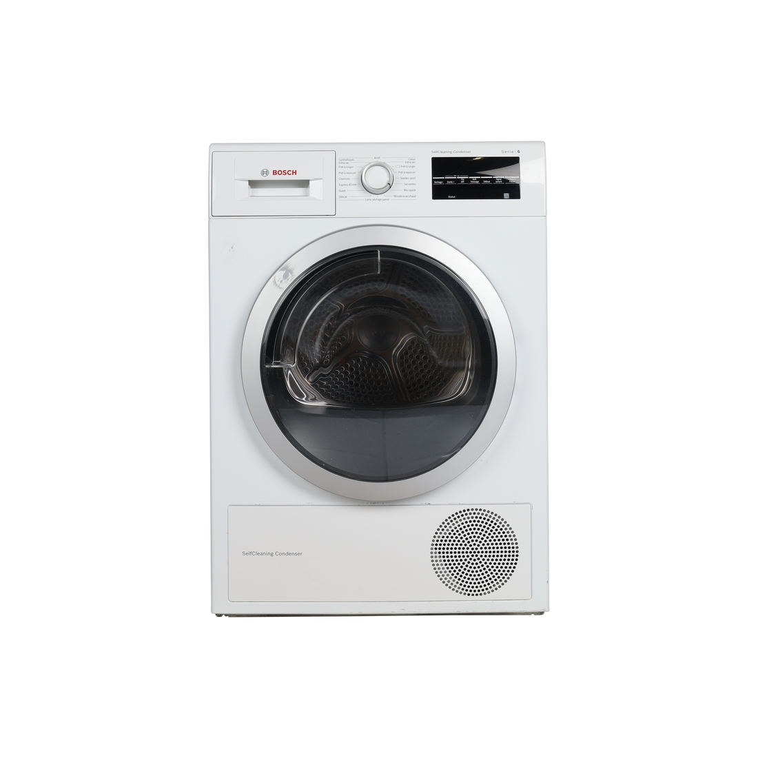Seche-Linge Pompe À Chaleur 9 kg Reconditionné BOSCH WTW87499FF : vue de face