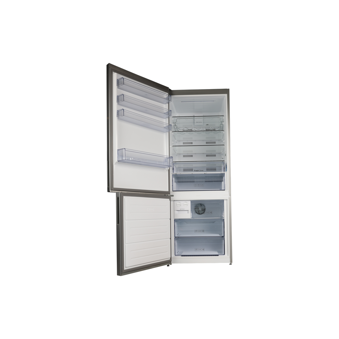 Réfrigérateur Avec Congélateur 461 L Reconditionné SAMSUNG RB46TS374SA : vue de l'intérieur