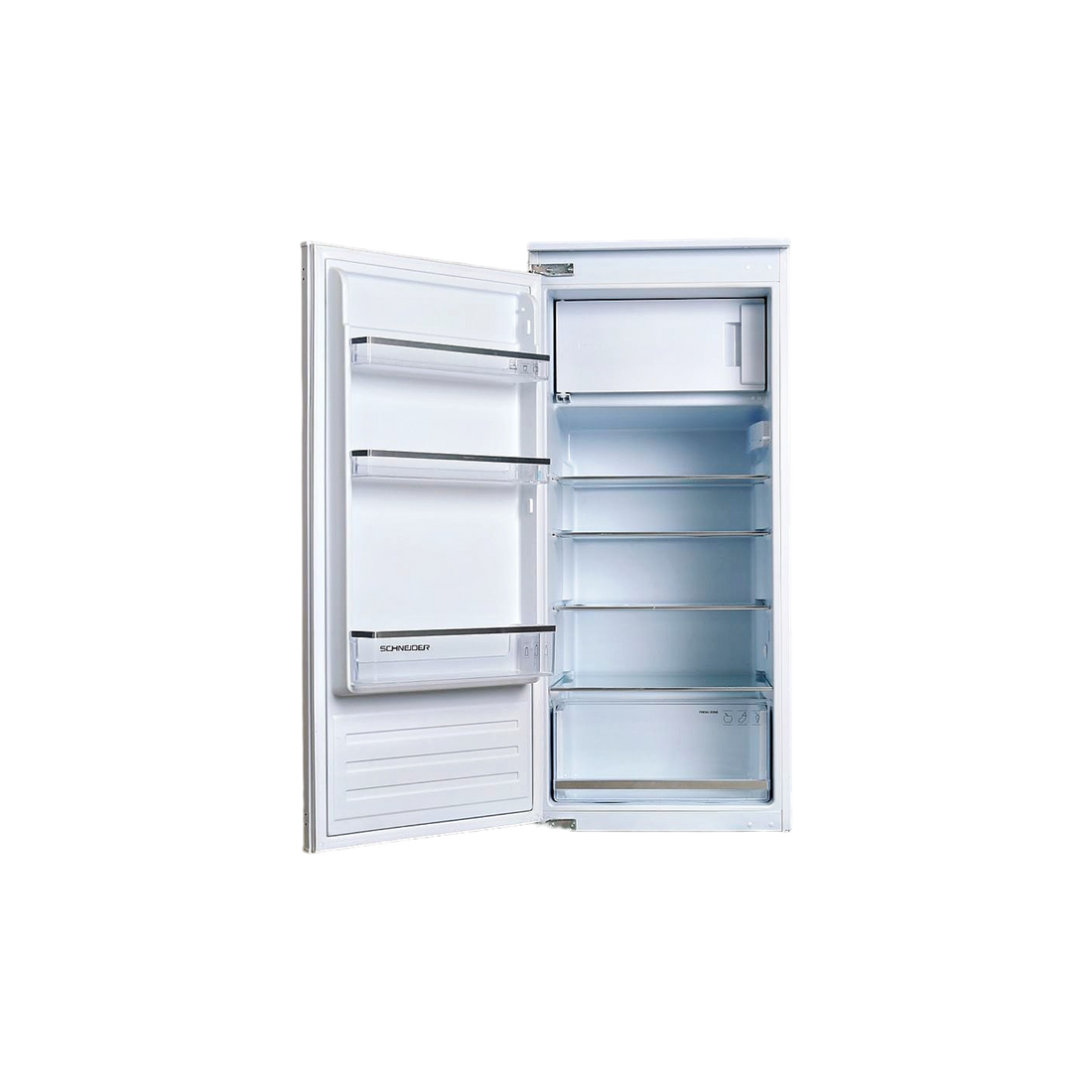 Réfrigérateur Encastrable 179 L Reconditionné SCHNEIDER SCRF122EA2 : vue de l'intérieur