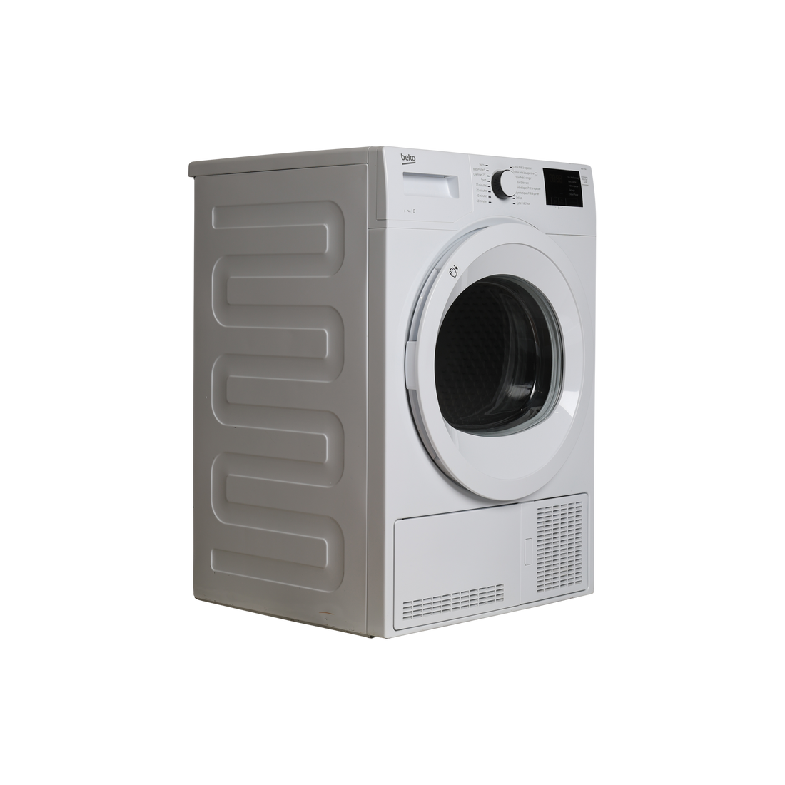 Seche-Linge Condensation 7 kg Reconditionné BEKO BDB7135W : vue du côté gauche