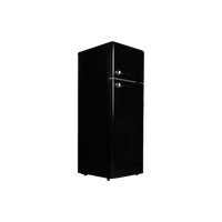 Réfrigérateur Avec Congélateur 211 L Reconditionné NOVIDOM NVRDP208BV : vue du côté gauche