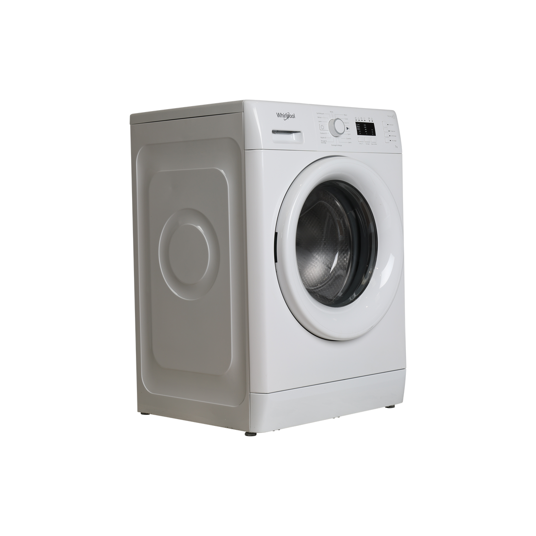 Lave-Linge Hublot 7 kg Reconditionné WHIRLPOOL FWL71452WFR : vue du côté gauche