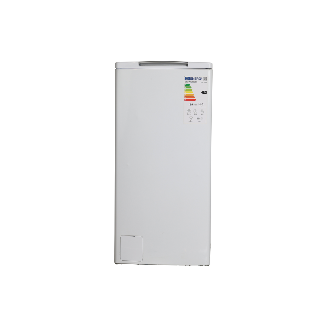 Lave-Linge Top 7 kg Reconditionné SCHNEIDER SCLLT712D3 : vue de face