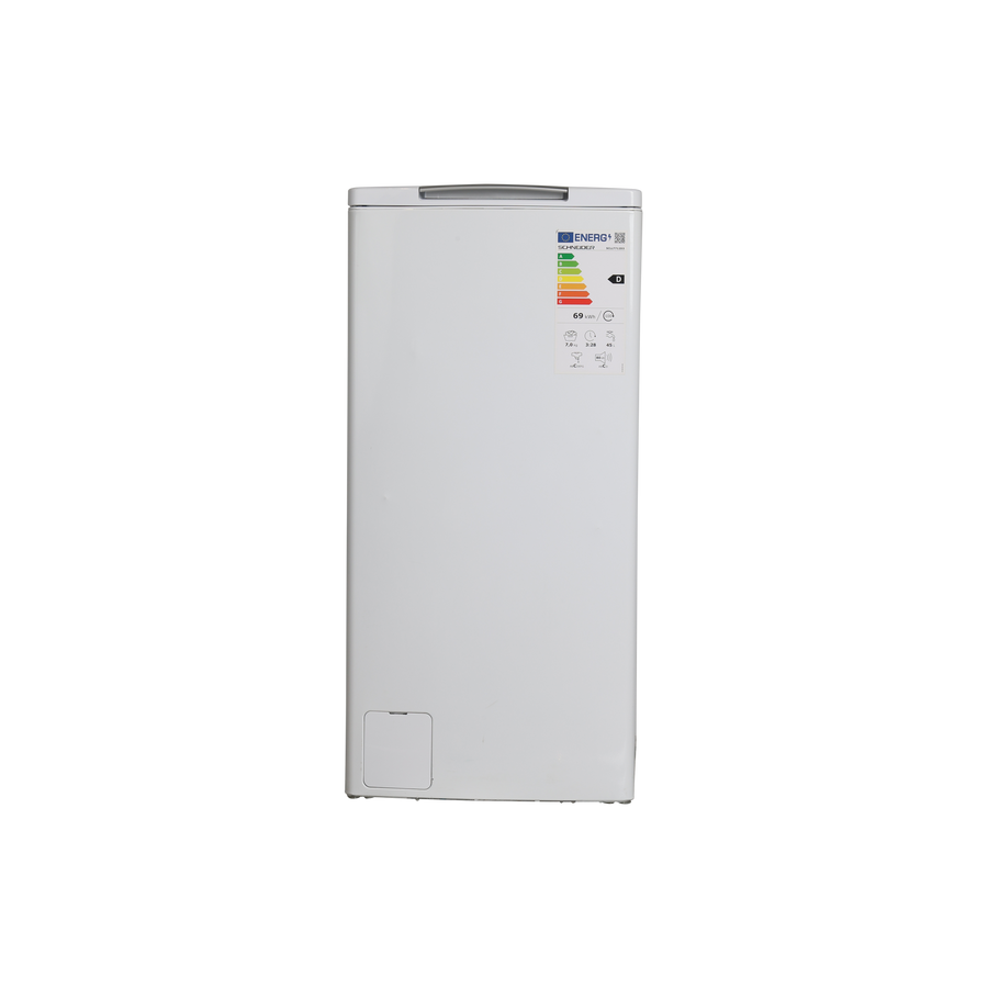 Lave-Linge Top 7 kg Reconditionné SCHNEIDER SCLLT712D3 : vue de face