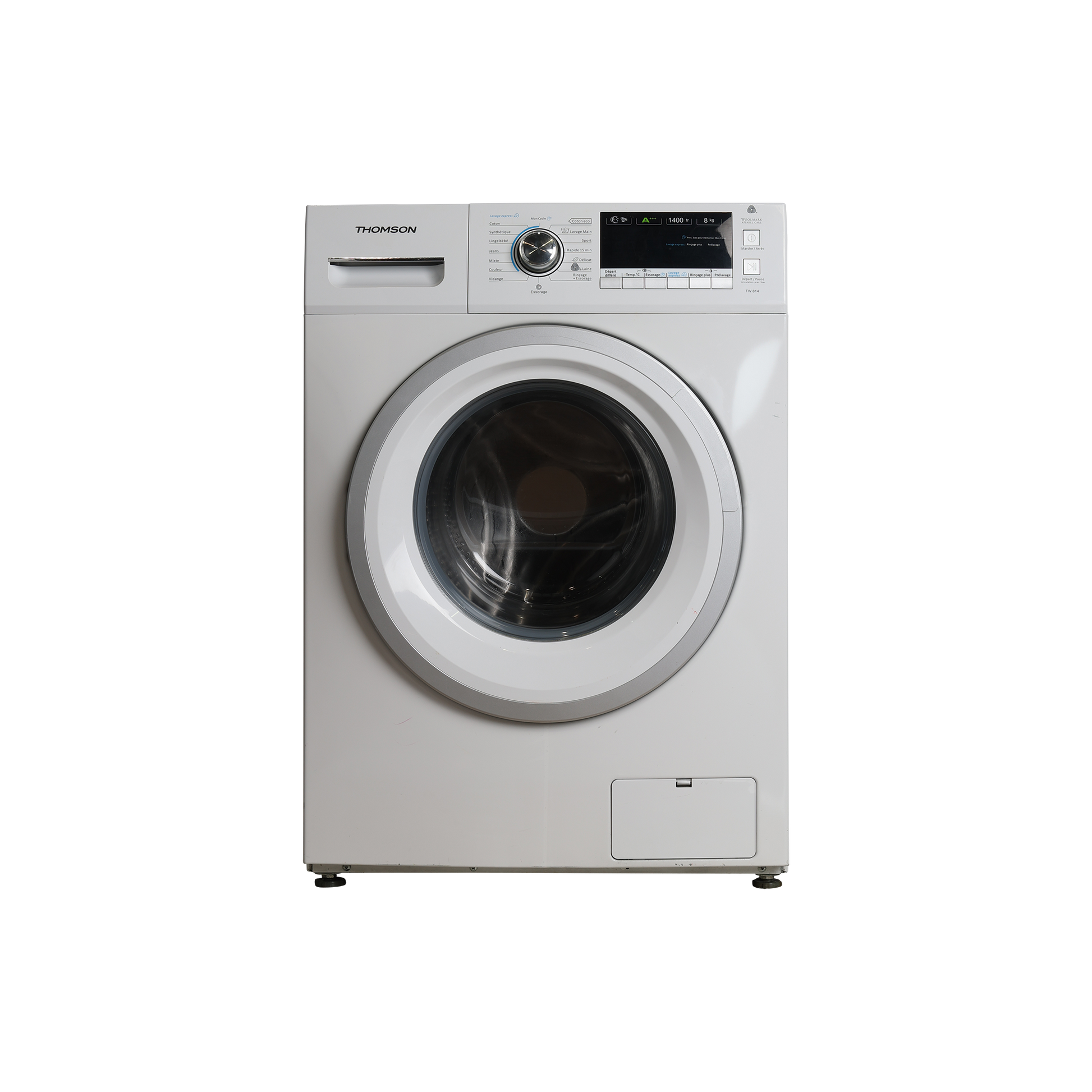 Lave-Linge Hublot 8 kg Reconditionné THOMSON TW814 : vue de face