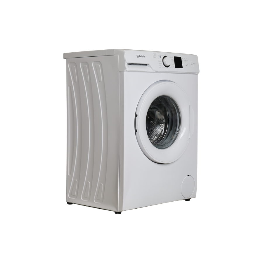 Lave-Linge Hublot 7 kg Reconditionné VEDETTE LFV274W : vue du côté gauche