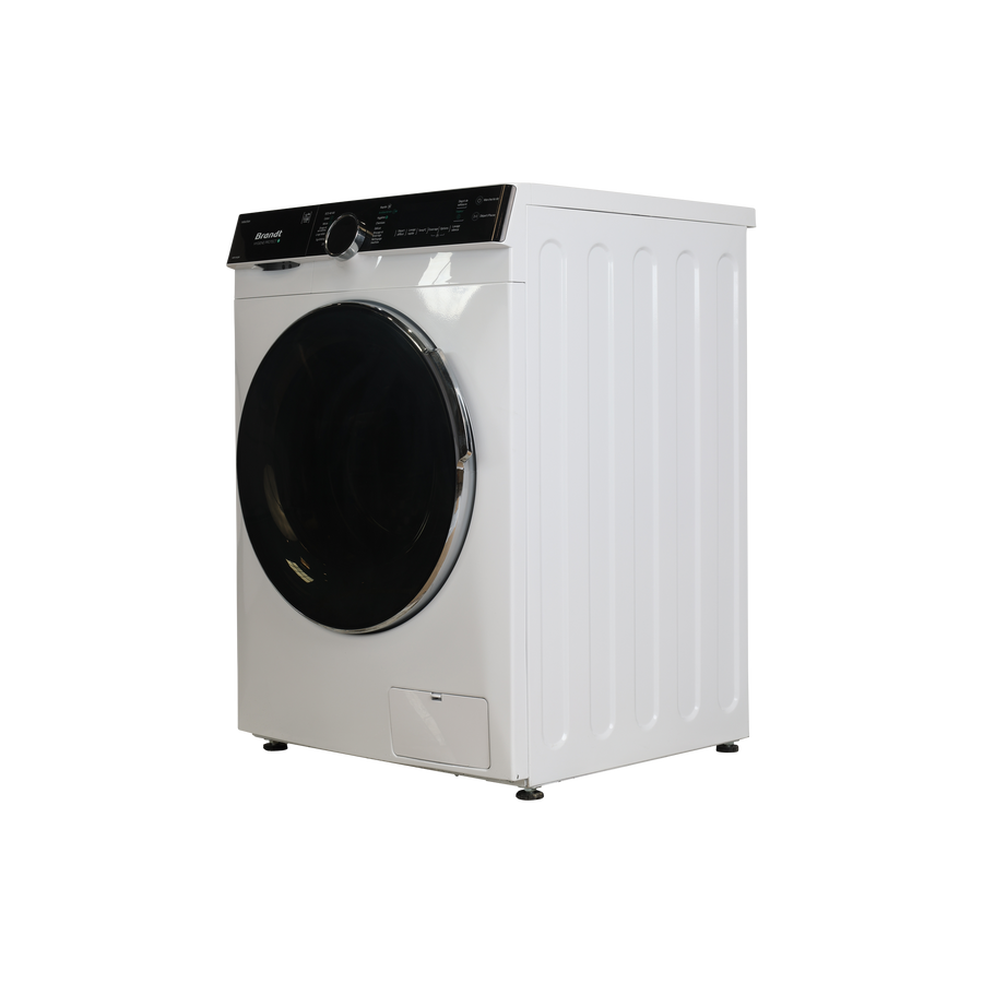 Lave-Linge Hublot 10 kg Reconditionné BRANDT WFB106QW : vue du côté droit