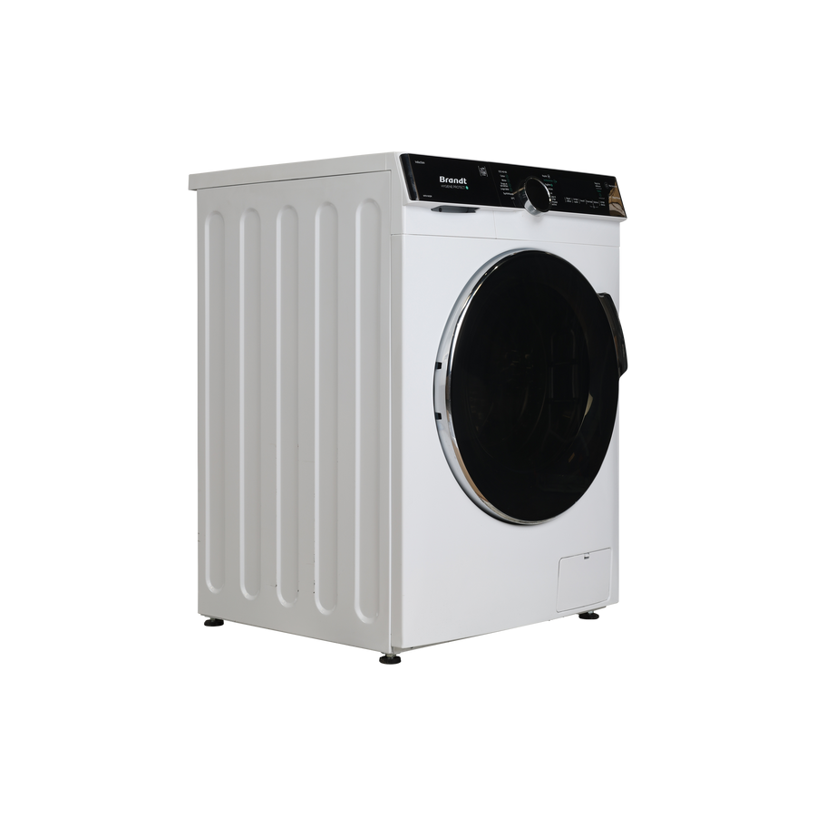 Lave-Linge Hublot 10 kg Reconditionné BRANDT WFB106QW : vue du côté gauche