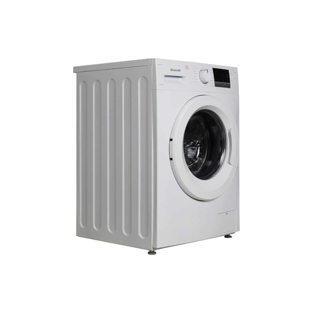 Lave-Linge Hublot 9 kg Reconditionné BRANDT WFB193QW : vue du côté gauche