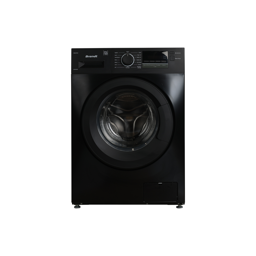 Lave-Linge Hublot 8 kg Reconditionné BRANDT WFB283QN : vue de face