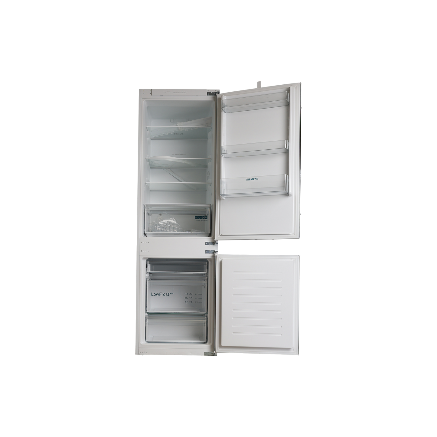 Réfrigérateur Encastrable 265 L Reconditionné SIEMENS KI86VNSF0 : vue de l'intérieur