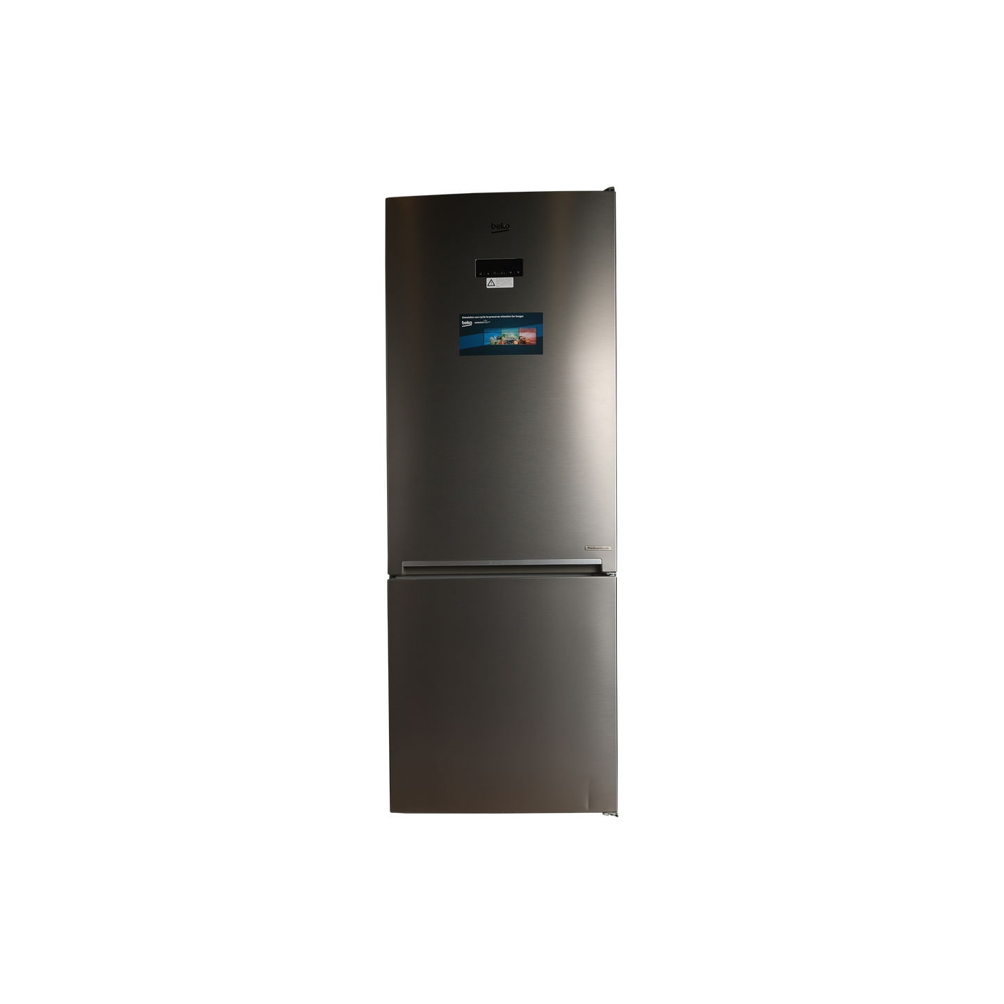 Réfrigérateur Avec Congélateur 514 L Reconditionné BEKO RCNE560E50ZXPN : vue de face