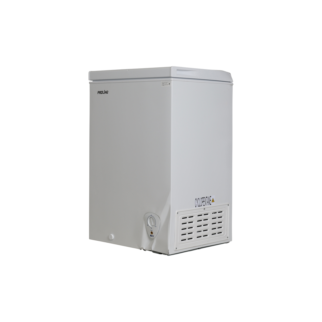 Congélateur Coffre 95 L Reconditionné PROLINE PLCH106 : vue du côté droit