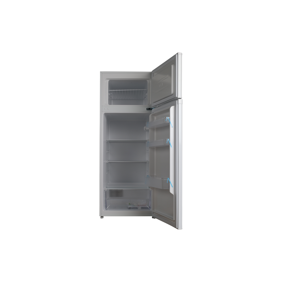 Réfrigérateur Avec Congélateur 206 L Reconditionné PROLINE DD207WH : vue de l'intérieur