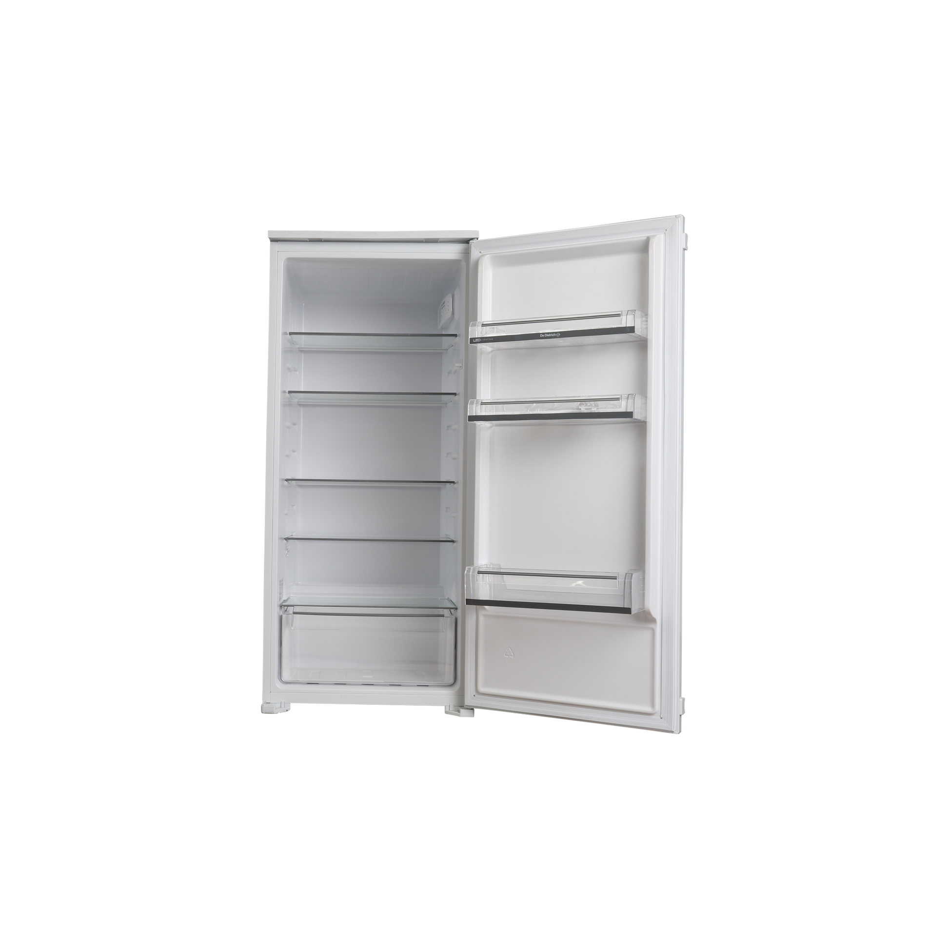 Réfrigérateur Encastrable 199 L Reconditionné DE-DIETRICH DRL1220FS : vue de l'intérieur
