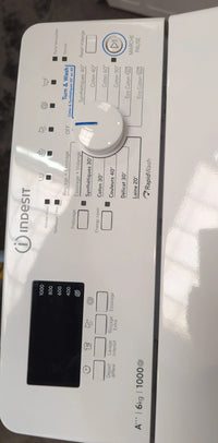 Lave-Linge Top 6 kg Reconditionné INDESIT BTWS60400FR/N