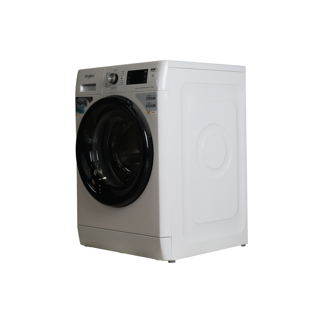 Lave-Linge Hublot 8 kg Reconditionné WHIRLPOOL FFB8469EBVBE : vue du côté droit