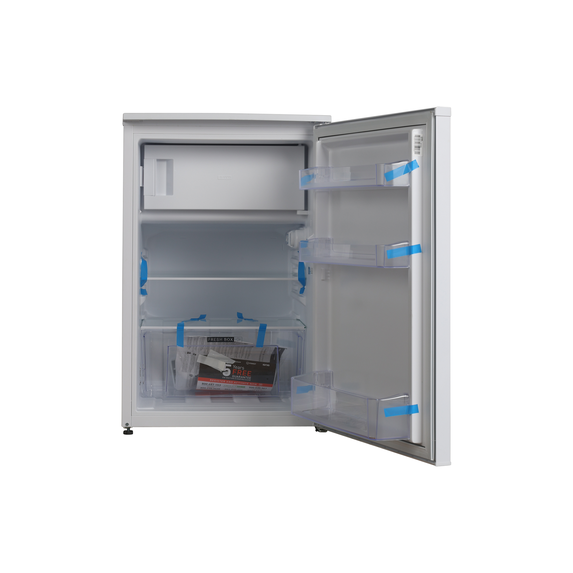 Réfrigérateur Compact 121 L Reconditionné WHIRLPOOL W55VM1110W : vue de l'intérieur