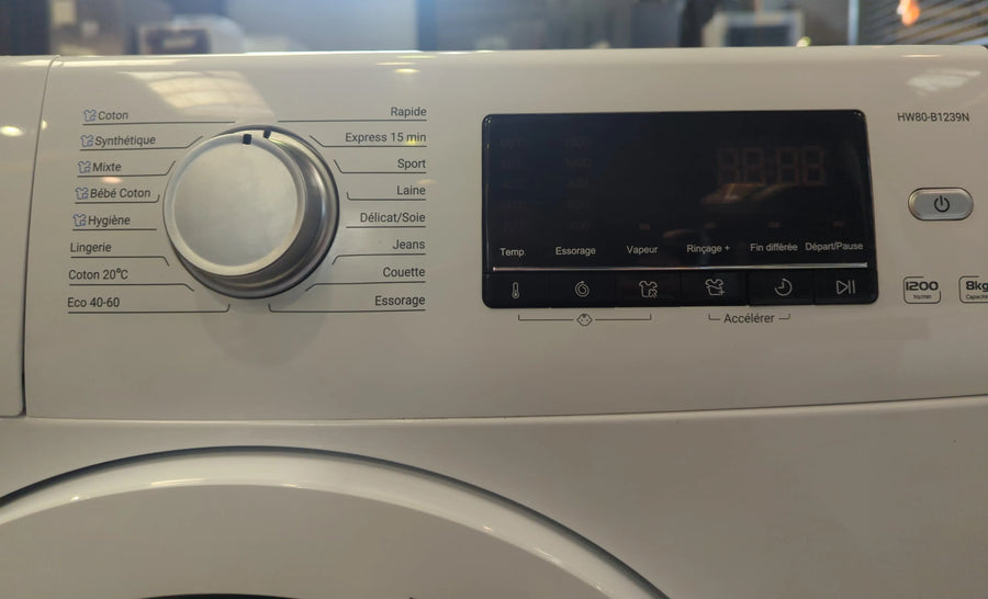 Lave-Linge Hublot 8 kg Reconditionné HAIER HW80-B1239