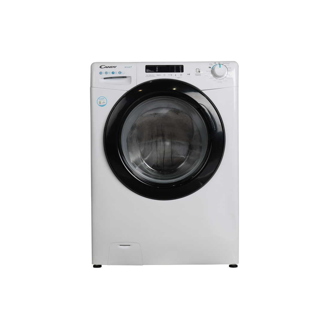 Lave-Linge Hublot 10 kg Reconditionné CANDY CS12102DWB4/1-47 : vue de face