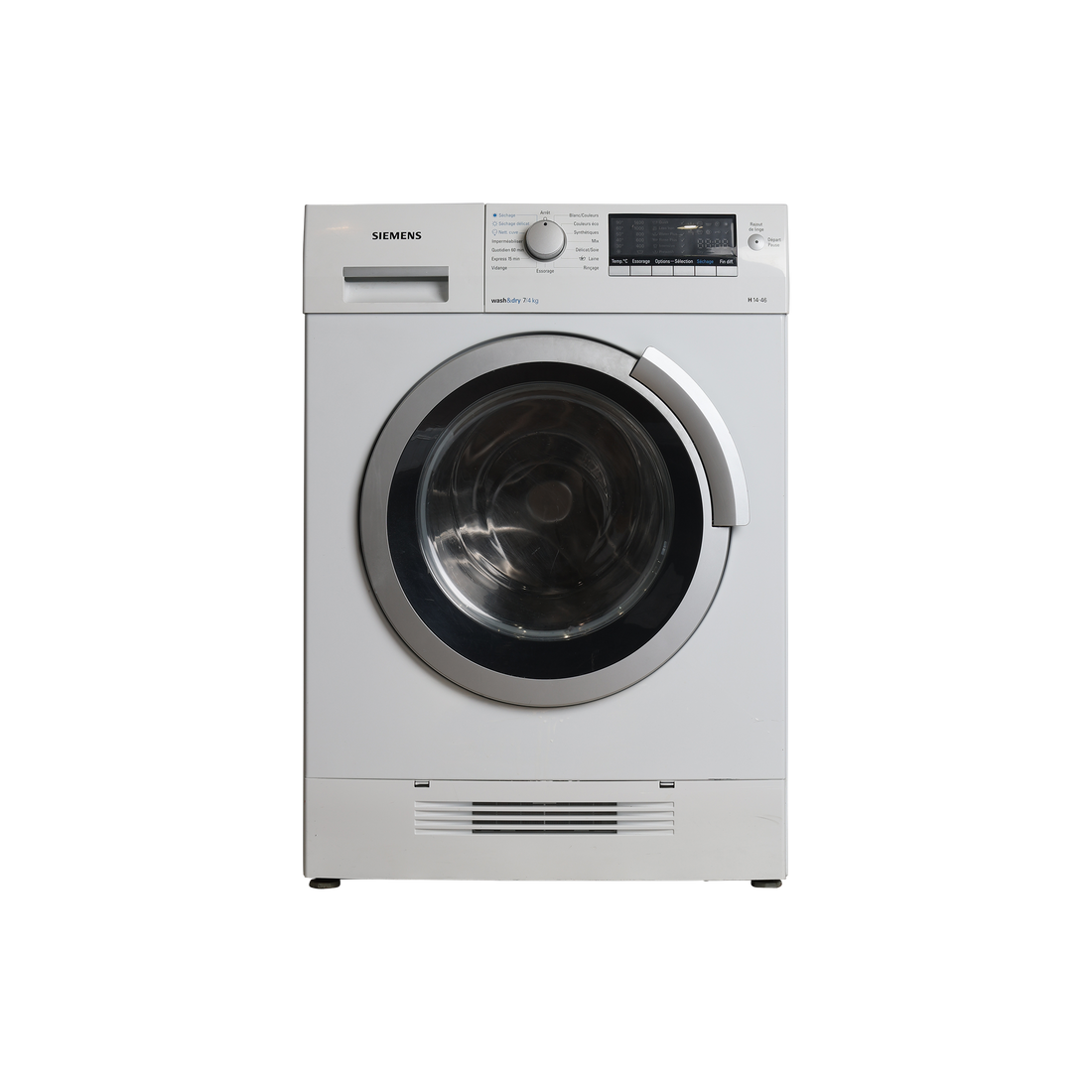 Lave-Linge Sechant 7 kg Reconditionné SIEMENS WD14H460FF : vue de face