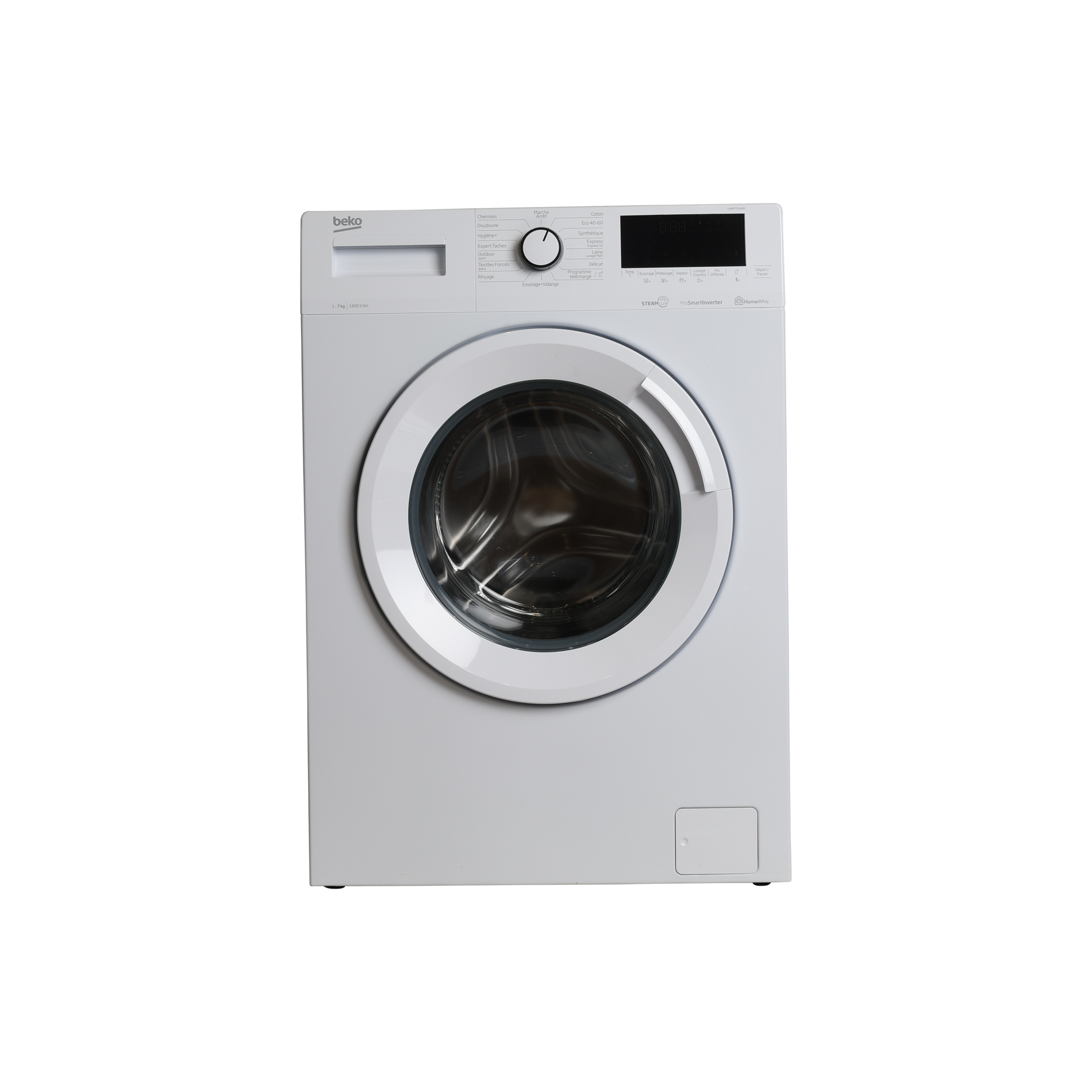 Lave-Linge Hublot 7 kg Reconditionné BEKO UWM7014RO : vue de face