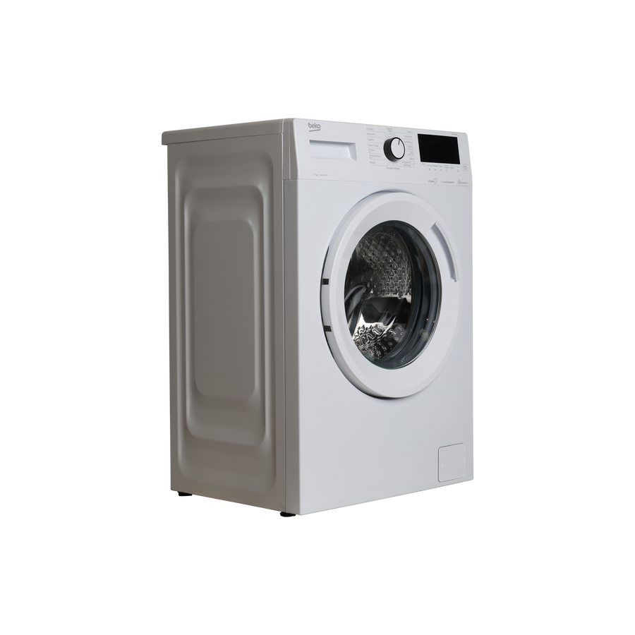 Lave-Linge Hublot 7 kg Reconditionné BEKO UWM7014RO : vue du côté gauche