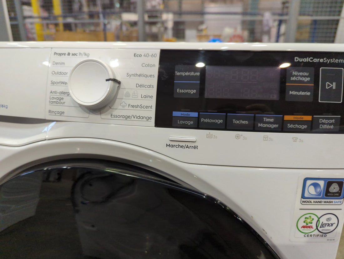 Lave-Linge Sechant 9 kg Reconditionné ELECTROLUX EW7W3930SA