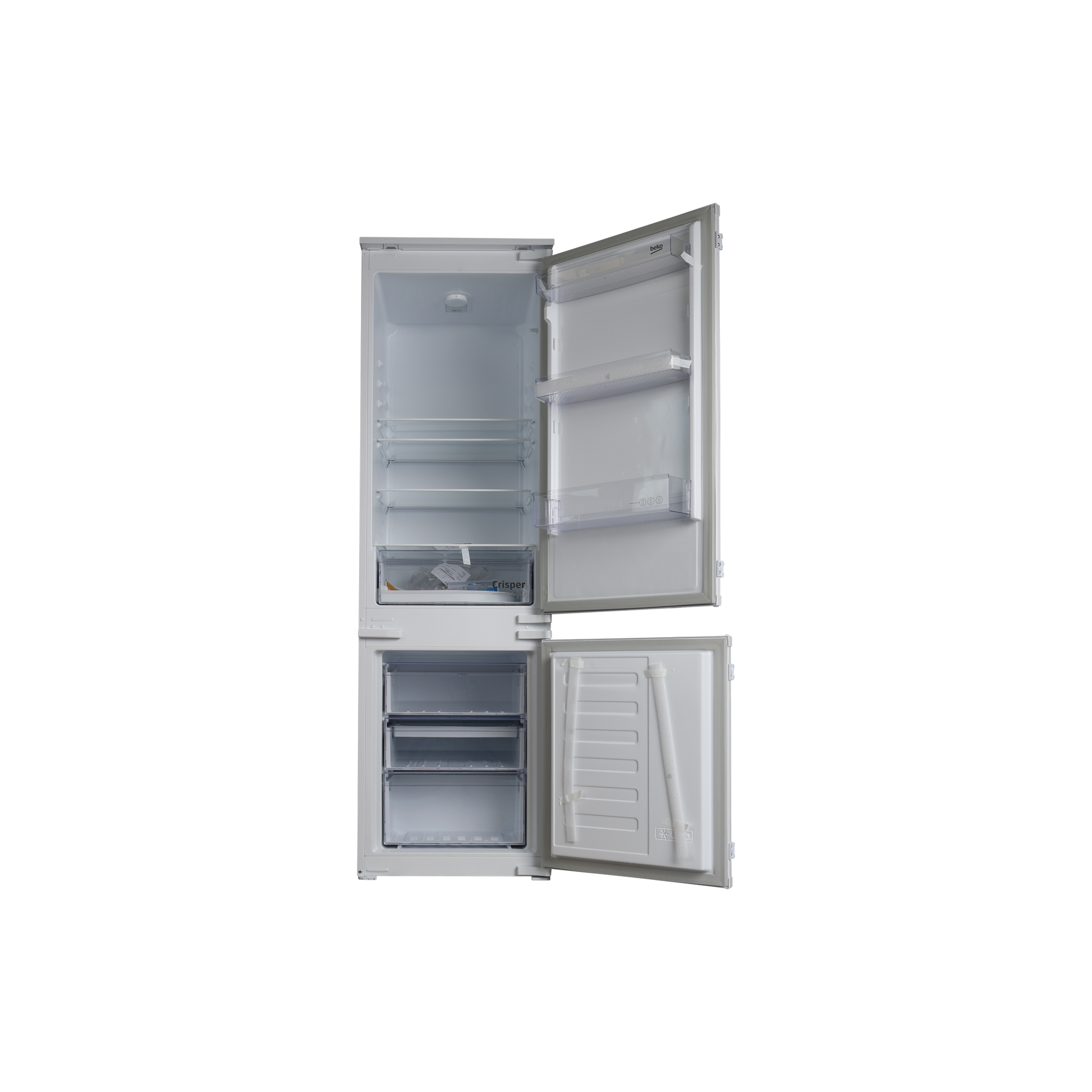 Réfrigérateur Avec Congélateur 271 L Reconditionné BEKO BCSA285K4SN : vue de l'intérieur