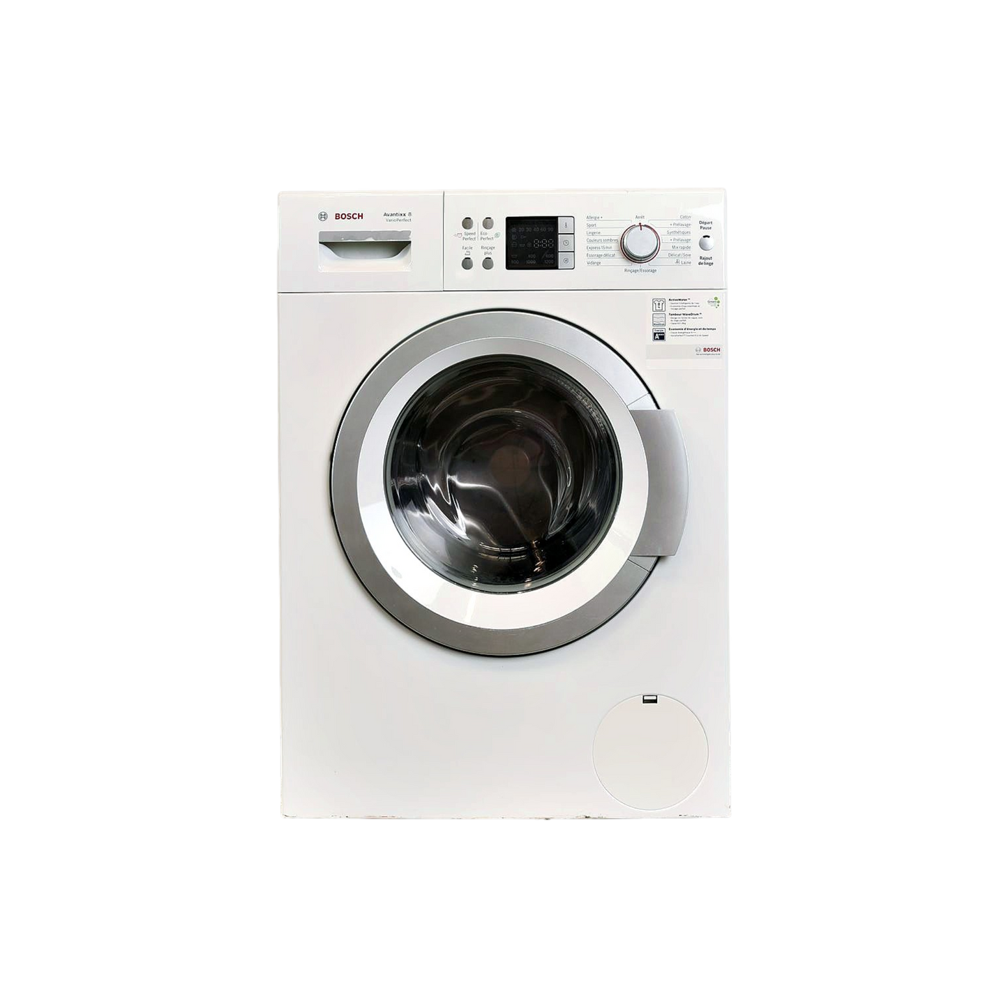 Lave-Linge Hublot 8 kg Reconditionné BOSCH WAQ24482FF : vue de face